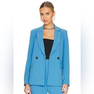 Fergie Woven Blazer in Azure Blue
Ena Pelly